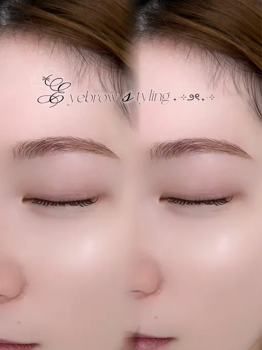 美眉タイリング(眉毛WAX/間引き/メイク)🚺レディース