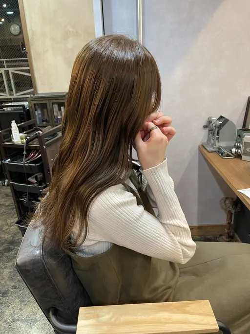 💎艶カラー＋ケアトリートメント
