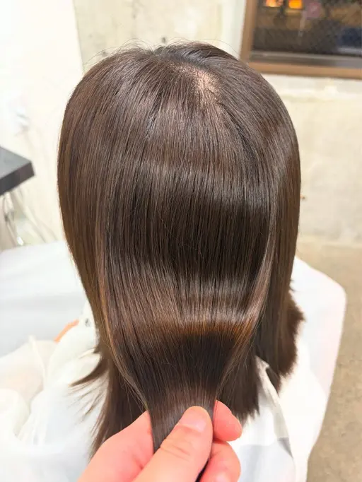 ⚡️無料⚡️縮毛矯正リタッチ練習モデル🫧(条件あり)