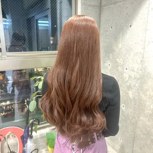 【12月限定クーポン】❄️ダメージレスで明るく🆗ブリーチなしダブルカラー＋選べるトリートメント❄️