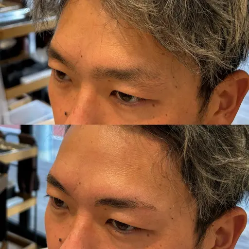(毛流れを整えるだけで印象が変わる！）眉毛パーマ＆ワックス脱毛😎
