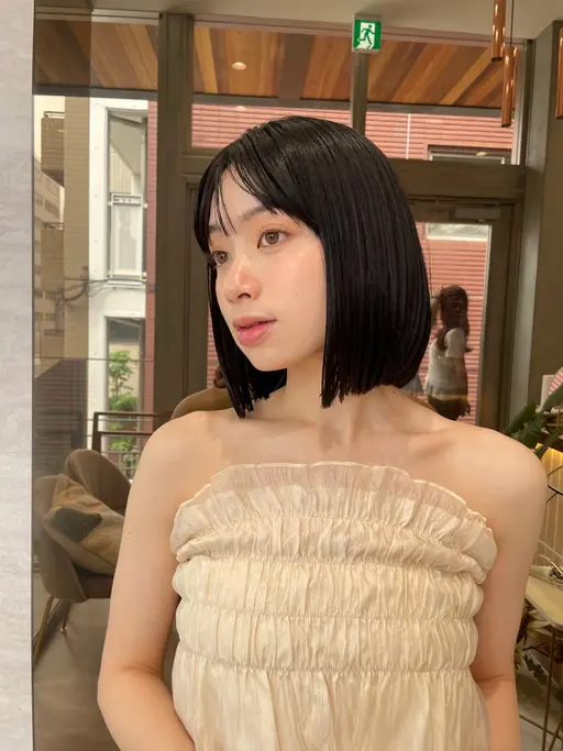 🚨8.9月限定割🈹🚨似合わせカット＋カラー🌈＋話題の超音波アイロントリートメント🌈＋リファファインバブル🫧