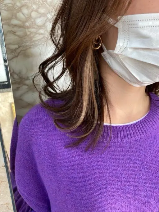 やるなら今！Instagramで話題💕ヘムライトorもみあげハイライト+カラー+トリートメント