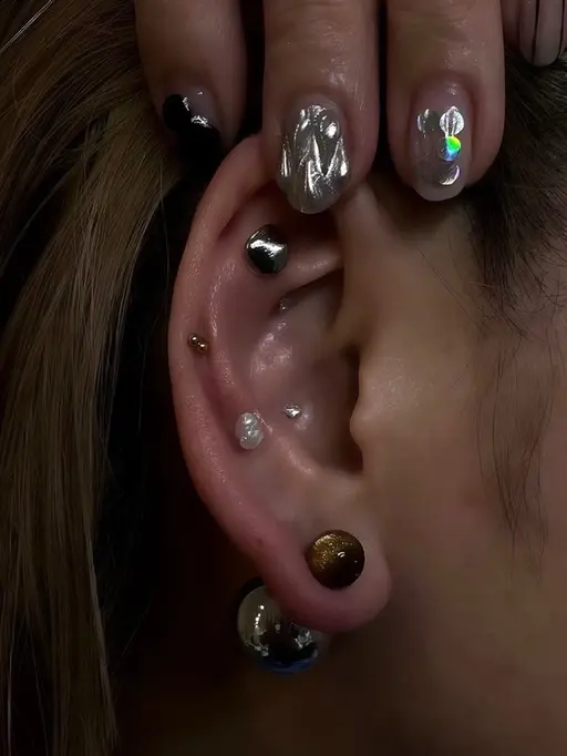 似合わせまつげパーマ+耳つぼジュエリー💎💖¥6600