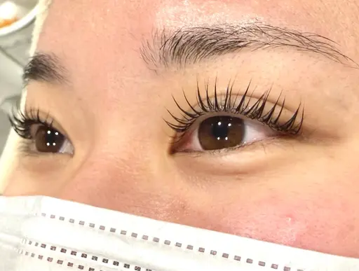 【営業後モデル限定メニュー】🎀ིྀまつげパーマ(上)➕眉wax(メイクなし)