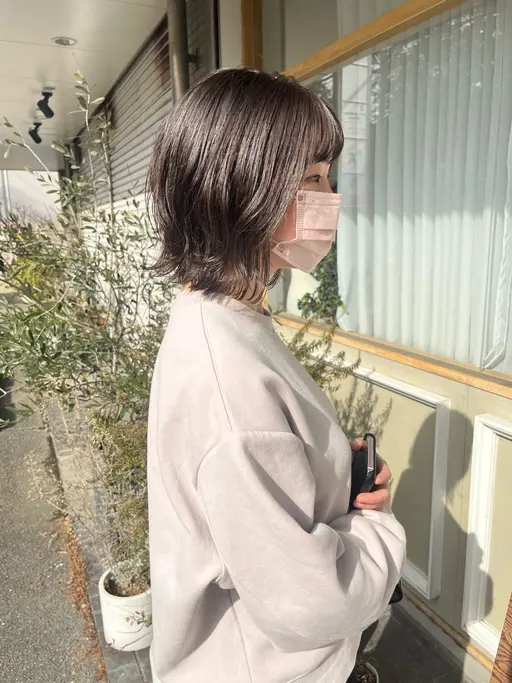 🩵人気クーポン🩵（カット＋全体カラー）流行りを取り入れた扱いやすいスタイルに☺️💕色持ち⭕️栄養剤付き🍀
