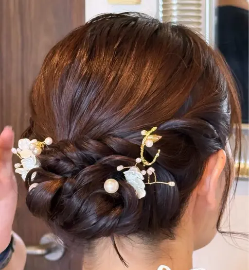 【特別な日のお手伝い🌸】ヘアアレンジ＋選べる1ポイントメイク
