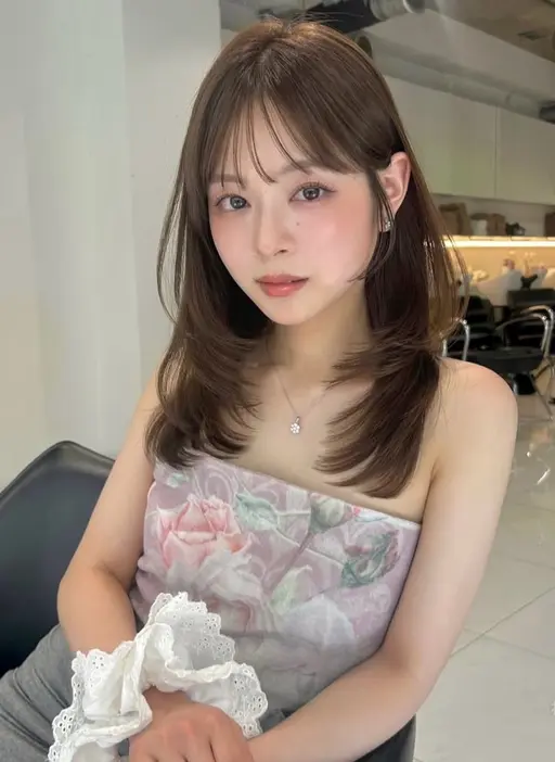 【簡単スタイリング】レイヤーカット+保湿トリートメント