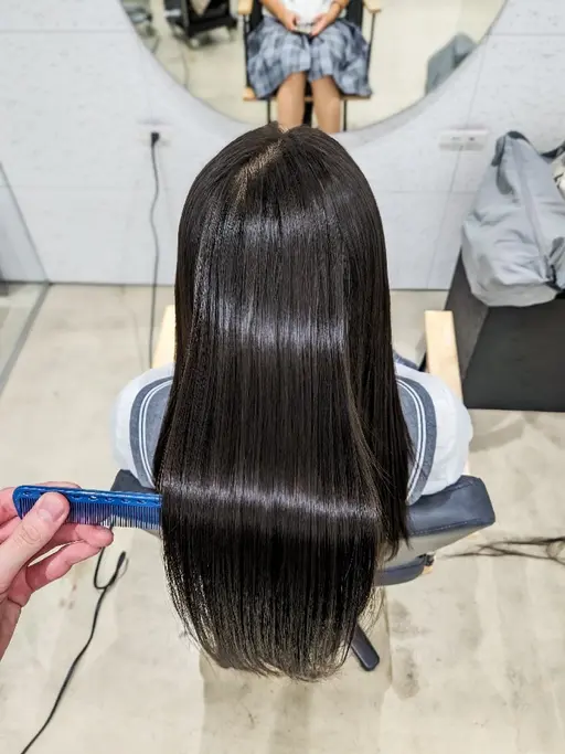 髪質改善縮毛矯正+デザインカット+oggiottoトリートメント
