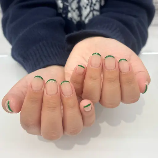 🍀ハンド🍀オフなしスキニーフレンチ⚠️お爪先丸くされる方のみ募集(90分)¥3000