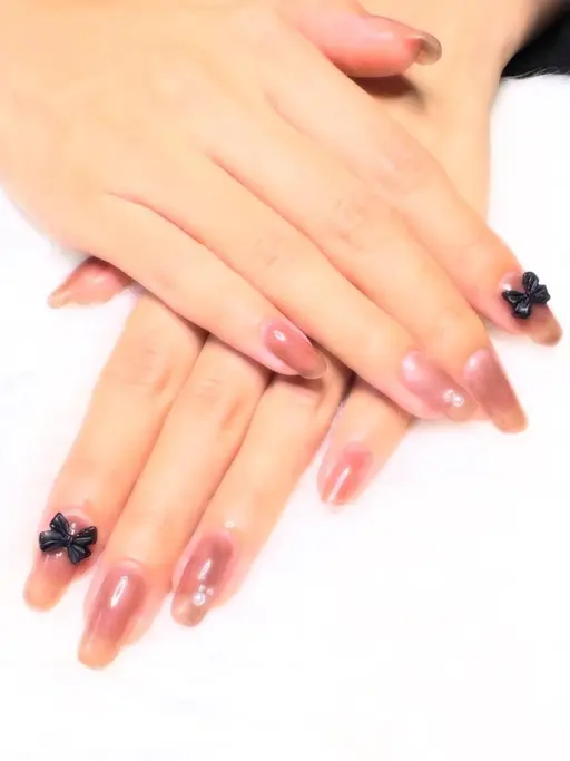 【12/6・7週末限定❣】パーツ付け放題💎マグネット可✨ワンカラー ハンドネイル オフあり・なし