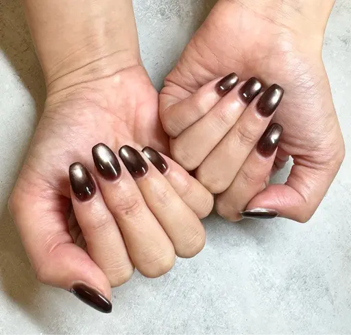 ハンドジェル(オフなし)💅ワンカラー/マグネット/フラッシュ/グリッター/ラメ/ミラー+¥500/男性も可⭕️