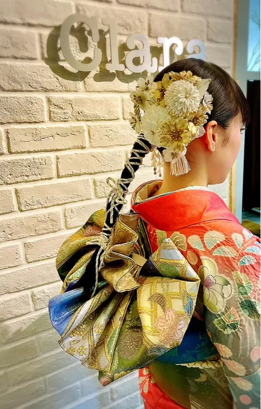 2026年度　成人式着付け&ヘアセット(当店にお問い合わせください)早朝料金込💐