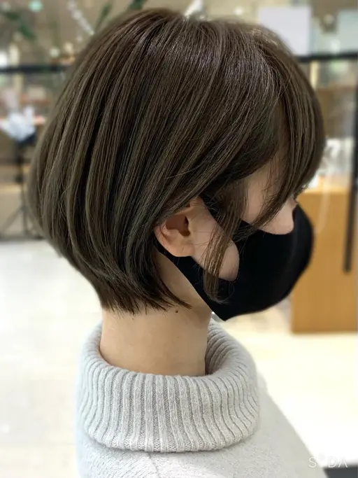 【説明欄必読◎スタイル撮影・動画撮影】ショート、ショートボブ、限定カット＋シリカケアカラー