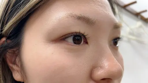 【技術向上メニュー✔️】フラットラッシュ80本付けたし不可▫️オフ別途500円