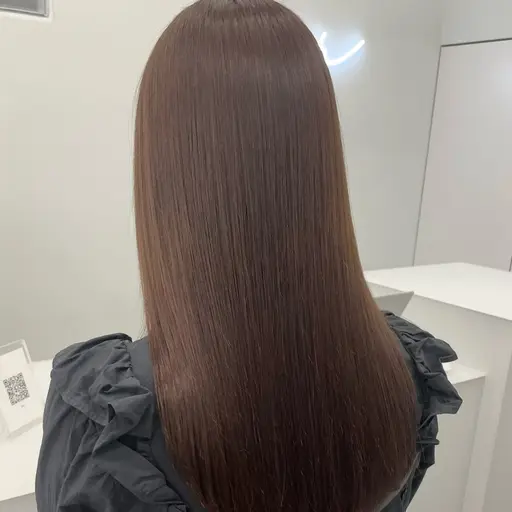 カット＋髪質改善ストレート＋極潤トリートメント