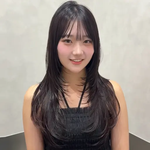 🩷ミニモ限定🩷韓国風レイヤーカット/ハッシュカット/ボブ限定/似合わせカット✂️