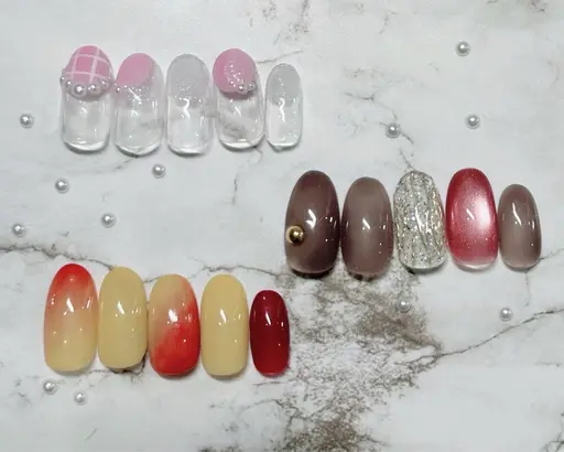 👒12/1限定クーポン👒選べるシンプル定額コース🍰※ジェルオフあり無料✨