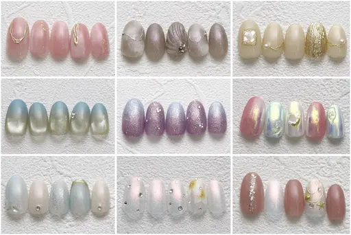 【モデルクーポン】hand⭐︎300種類から選べるトレンドアート定額(ソフトジェルオフ＋ドライケア込み)