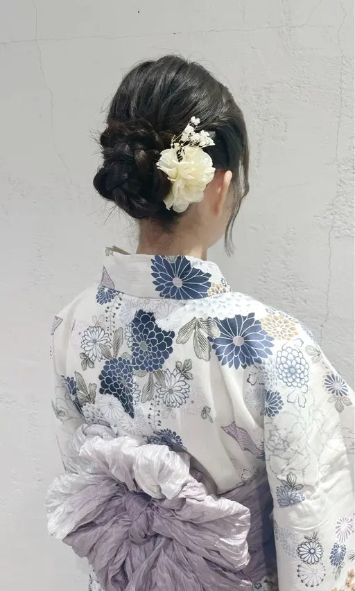 土日祝🎐🩵着付け＋ヘアセット🎐🩵