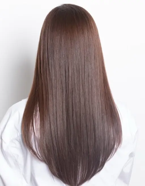 【予約多数！】☆サロンのストレートアイロンの仕上がりがずっと続く！☆最新縮毛矯正＋カット＋資生堂トリートメント