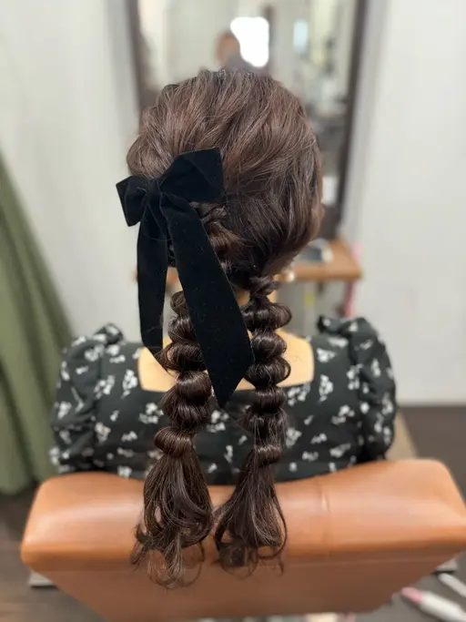 🎀ヘアアレンジ・ヘアセット🎀お呼ばれ/結婚式/ライブ/イベント/デート前にかわいくしませんか？🎀