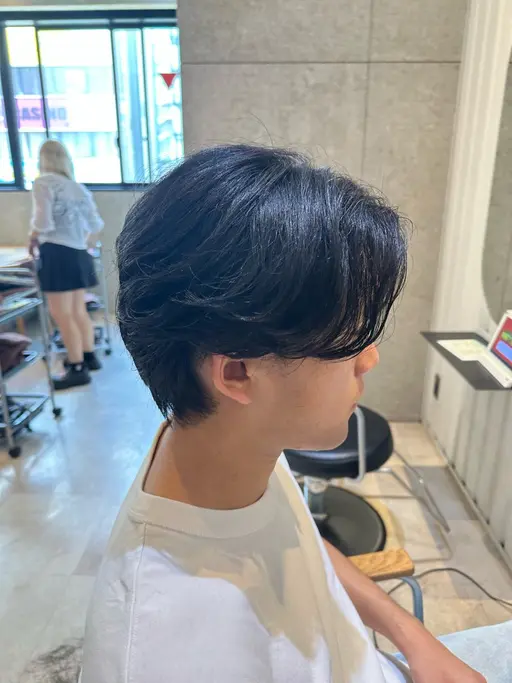 【8月24日18時限定】センター分けメンズカット‼️