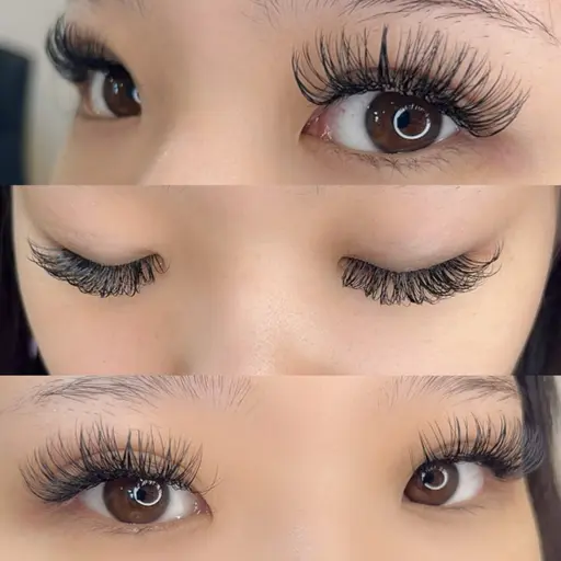 ダブルフラットラッシュ🖤2hつけ放題(オフ込み)(コーティング付き)