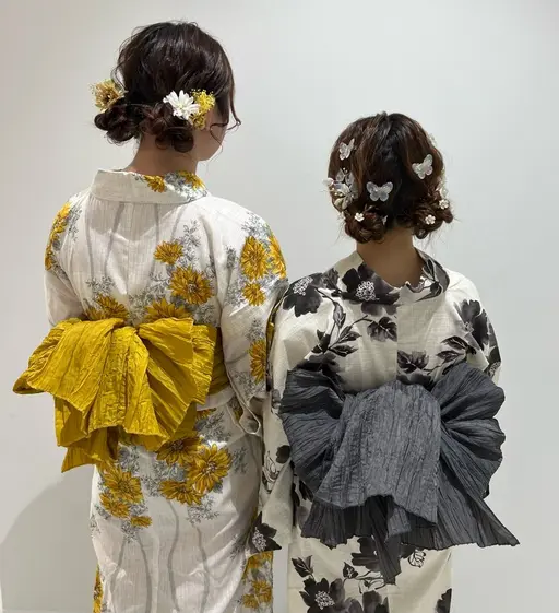 🏮👘👀お祭り行く方必見👀👘🏮【浴衣着付け➕ヘアセット✨🎆】