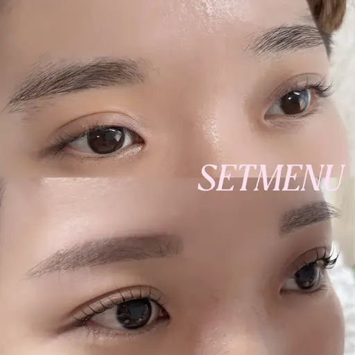 🎀ふんわり眉にしたい方探しています🎀韓国式まつ毛パーマ(新商材練習モデル)➕眉毛ワックス(毛量調整込み)