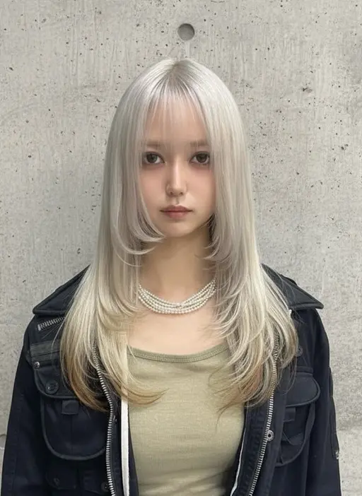 ヘア撮影限定クーポン🐺ホワイト・シルバー系カラー🐺黒染め・暗染・縮毛矯正履歴不可※施術5時間前後⚠️支払い現金のみ✨