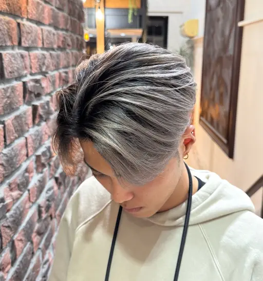 メンズカット×バレイヤージュ👱🏻‍♂️【ブリーチ込み】