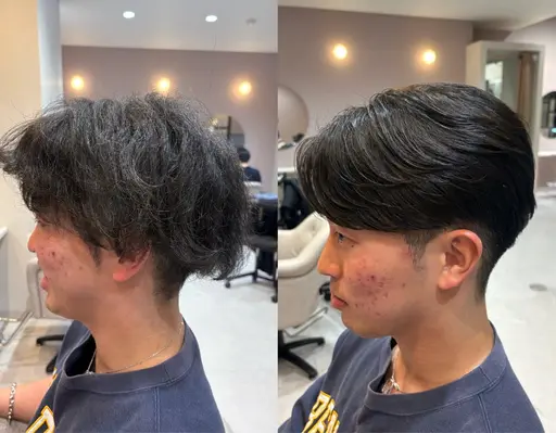 🎁12月限定🎅定価【22000】からの1万円offクーポン⚠️新規の方限定⚠️ 💎曲がる縮毛矯正💎✂️カット✂️