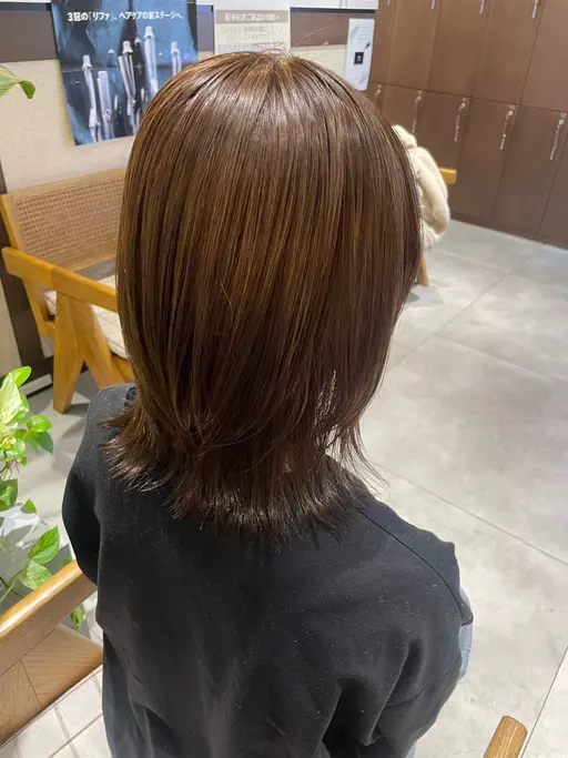 カット➕白髪染めオーガニックカラー💞