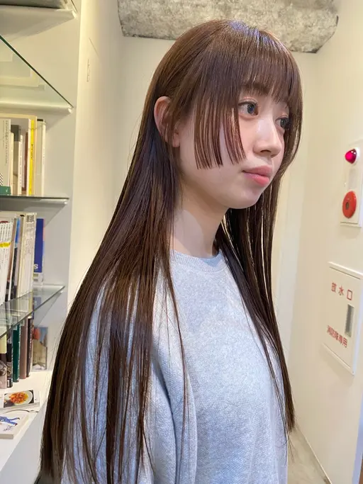 🪄8月限定！前髪カット＋透明感カラー＋トリートメント+シャンプーブロー込み🪄