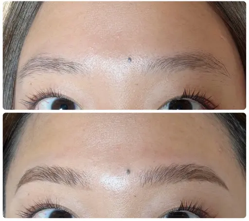 アイブロウリフト＆wax(wax脱毛)