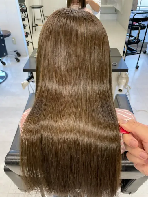 カット＋髪質改善カラー＋髪質改善トリートメント