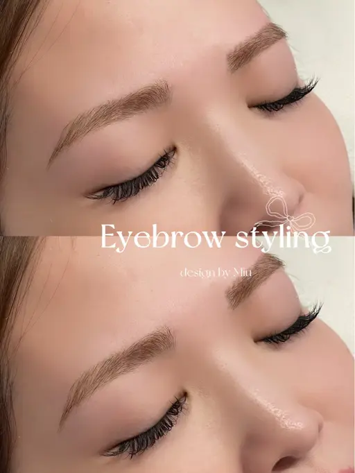 アイブロウスタイリング 《waxのみ》
