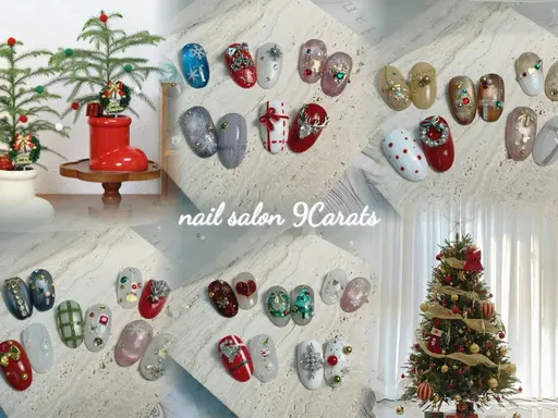 【X'mas限定】★超豪華店内サンプルから好きなアート4本組合可能¥8180