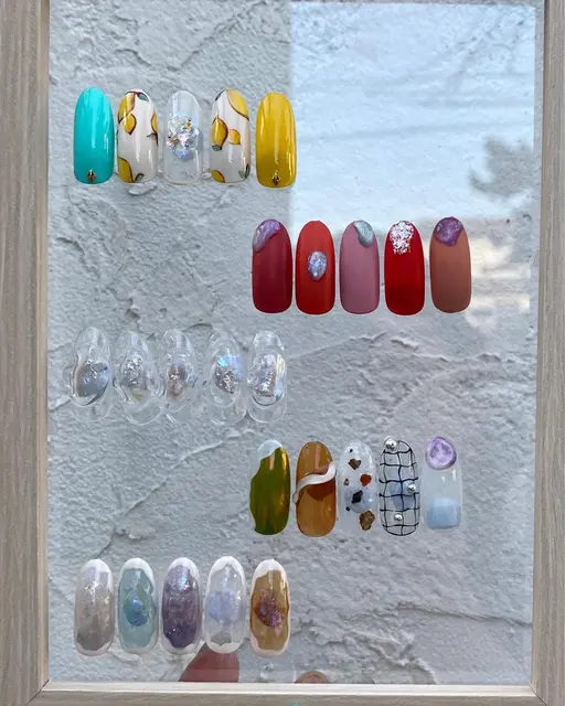 【ハンドネイル💅】今だけ!!アート¥4000❗️ドライケア込み✨😉持ち込み画像OK❣️