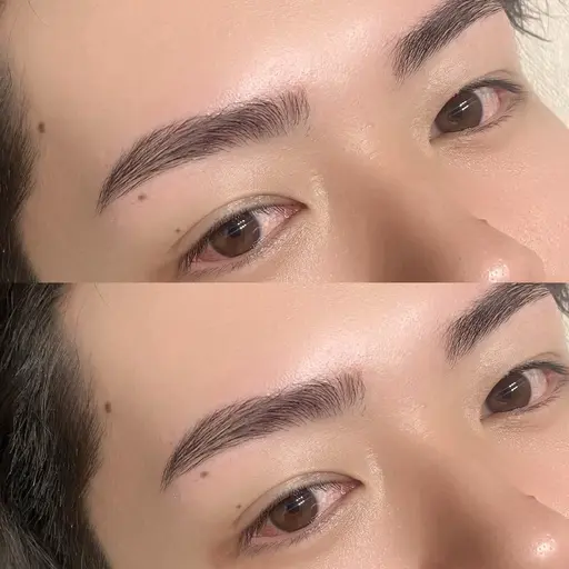 美眉毛アイブロウデザインWAX+間引き(毛量調整)+眉毛メイク仕上げ