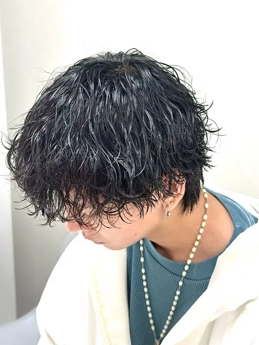 【人気men's permコース🎀】カット+各種パーマ🖤