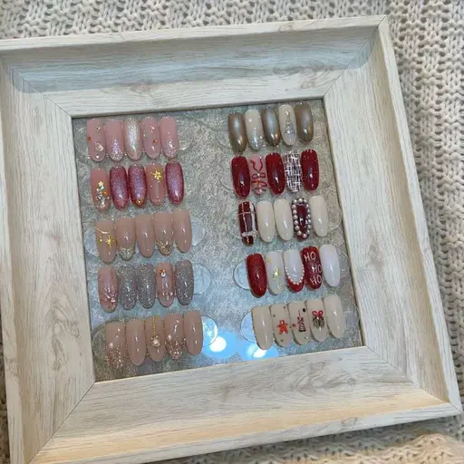 🎅サンタの贈り物ネイル🎁¥6980