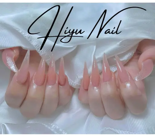 【スカルプ長出】デュアルフォームで作る透明感猫爪フォルム