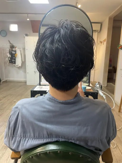 メンズ限定カットパーマ🫧