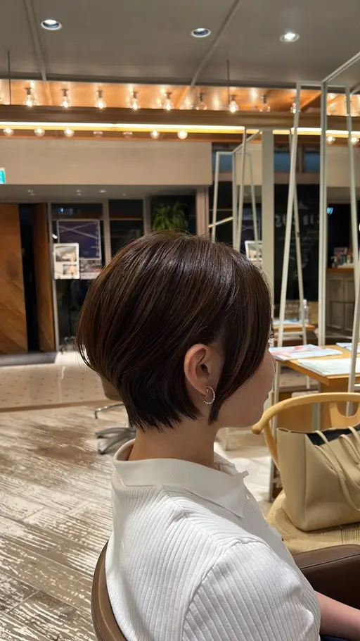 似合わせショートカット✨️サービストリートメント付き🧴💎サービスシャンプーブロー込み✨️