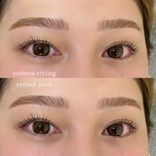 20日11時募集🍒眉毛+パ-マset★間引き込アイブロウWAX脱毛(眉毛)+上パリジェンヌ🎀¥7960→¥2980