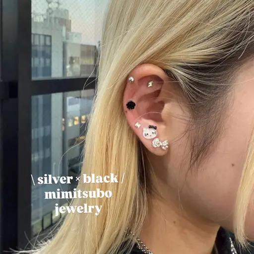 耳ツボジュエリー💎12粒ジュエリー選び放題 シンプルなジュエリーからキャラクタージュエリー 多数ご用意🫧
