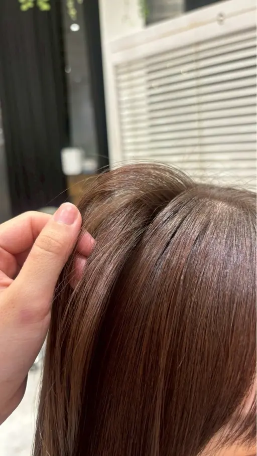透明感カラー🤍✨
