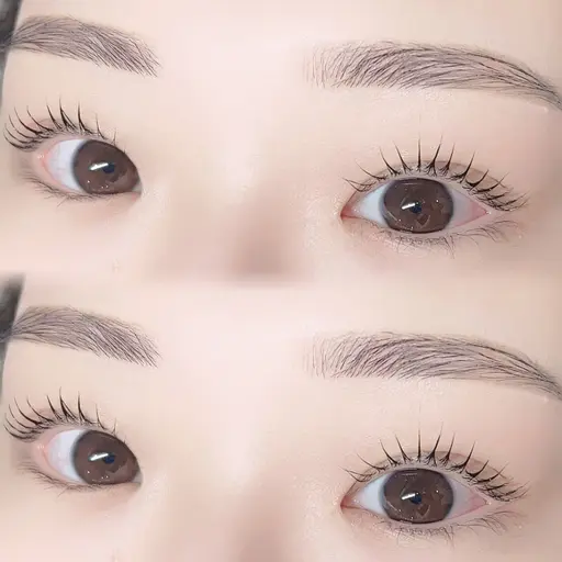 🉐🉐セットクーポン🉐🉐まつげパーマ➕アイブロウワックス👀◝✩間引き、仕上げメイク込💖